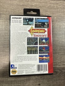 Castlevania Bloodlines Custom Game Case For Sega Genesis  *NO GAME*