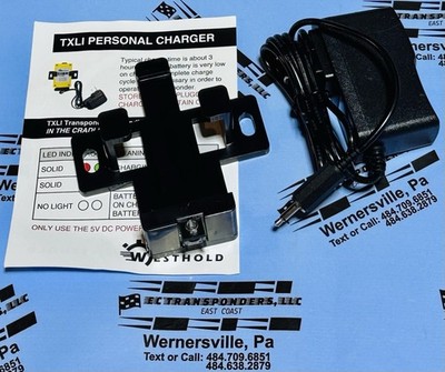 WESTHOLD TRANSPONDER CHARGER COMBO - FOR ORIGINAL STYLE YELLOW