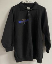 U2 Joshua Tree Tour 1987 Vintage Original Concert Polo Sweatshirt