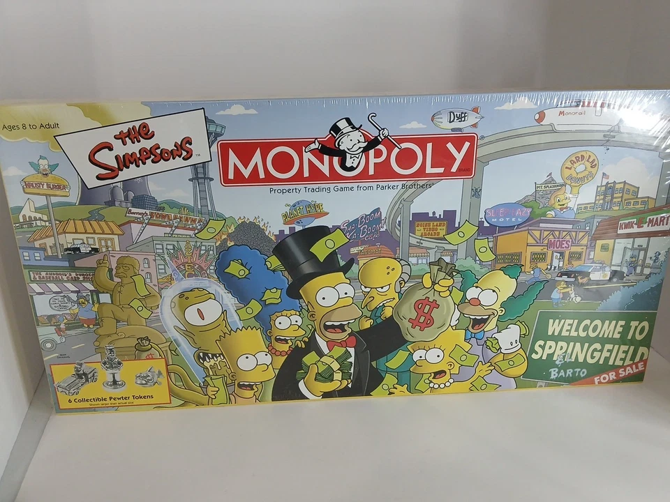 Tablero de juego Hasbro Monopoly Simpsons Tree House of Horrors - MN006025 Foto 4 de 4