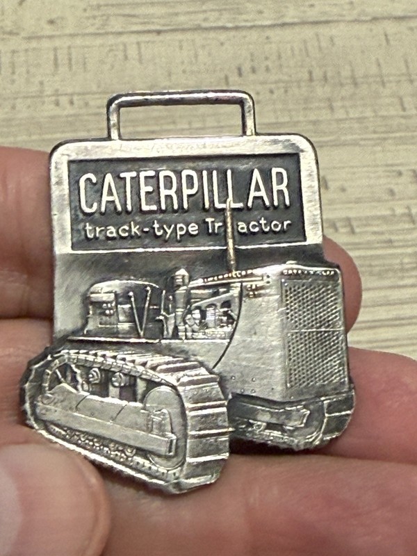 Vintage Older Used CATERPILLAR TRACTOR COMPANY Peoria Illinois Watch FOB