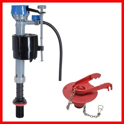 PerforMAX High-Performance Toilet Fill Valve & Flapper Kit
