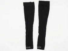 Giro Chrono Arm Warmers Medium/ Large Black Soft Knit Moisture Wicking