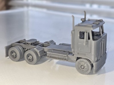 N Scale Kenworth K100e Daycab Undecorated Kit 3d Printed