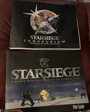 StarSiege Vintage IBM PC Manual Pilot Guide & compendium Only Replacement