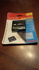 Sunpak 72-in-1 High-Speed Card Reader Built In USB 2.0 Self Storage Plug