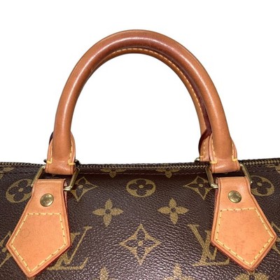 Louis Vuitton Monogram Speedy 30 M41526 Boston Bag Authentic 1235