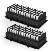 Hepa-Filter Set 2X Passend Wie Bosch 00577281 Abluftfilter FüR Staubsauger