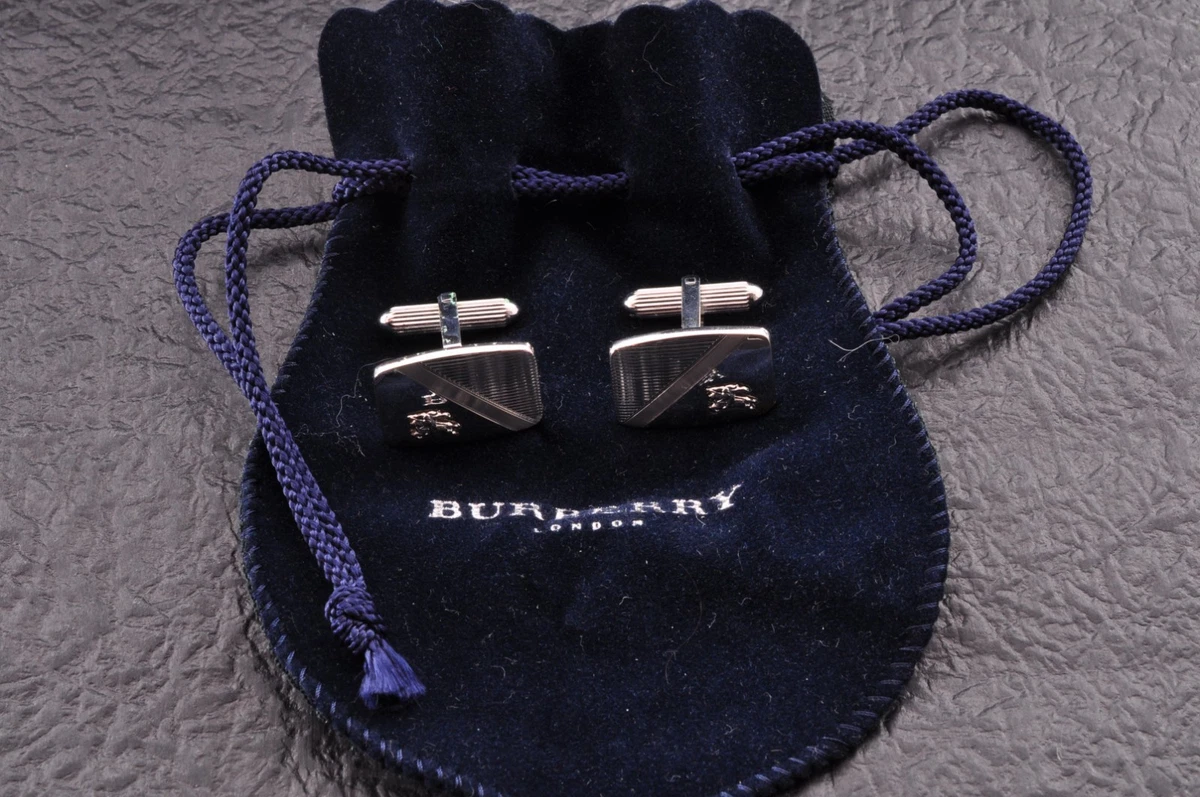 Burberry Silver Cufflinks for Men for sale | eBay