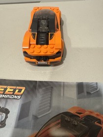 LEGO SPEED CHAMPIONS: McLaren 720S (75880), no Fig, Incomplete, Has Manual