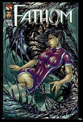 Michael Turner's Fathom #10 Image Comic Book 1999