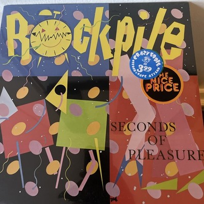 Rockpile SECONDS OF PLEASURE NIck Lowe Dave Edmunds 1980 LP Vinyl Record NM