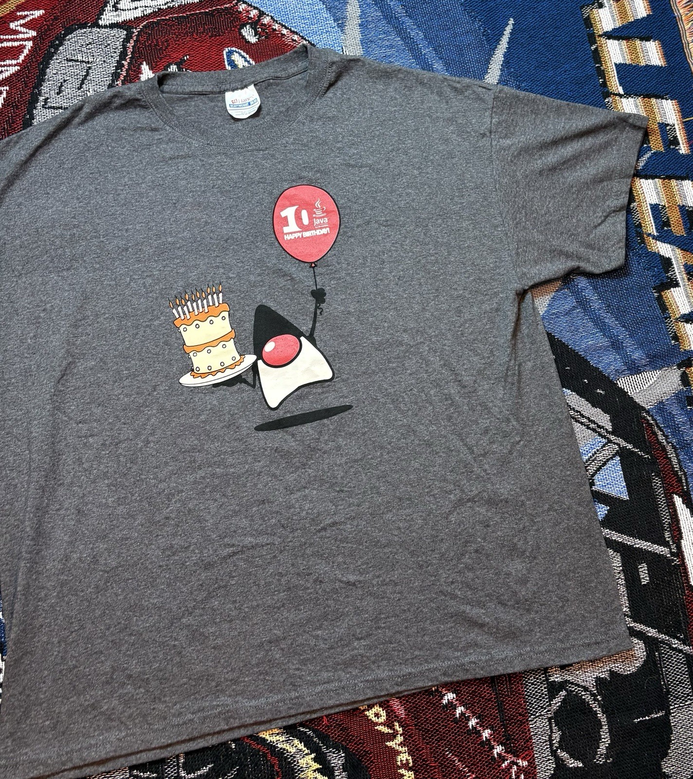 Vintage JAVAONE Shirt JAVA 10th ANNIVERSARY Codin… - image 4