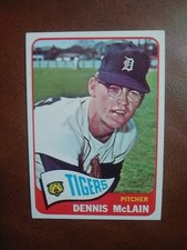 1965 Topps Baseball Denny McLain #236 Rookie RC EX-EXMT? No creases or wrinkles.