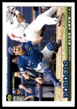 Pat Borders 1995 Collector's Choice #146 Blue Jays MLB READ FREE SHIPPING