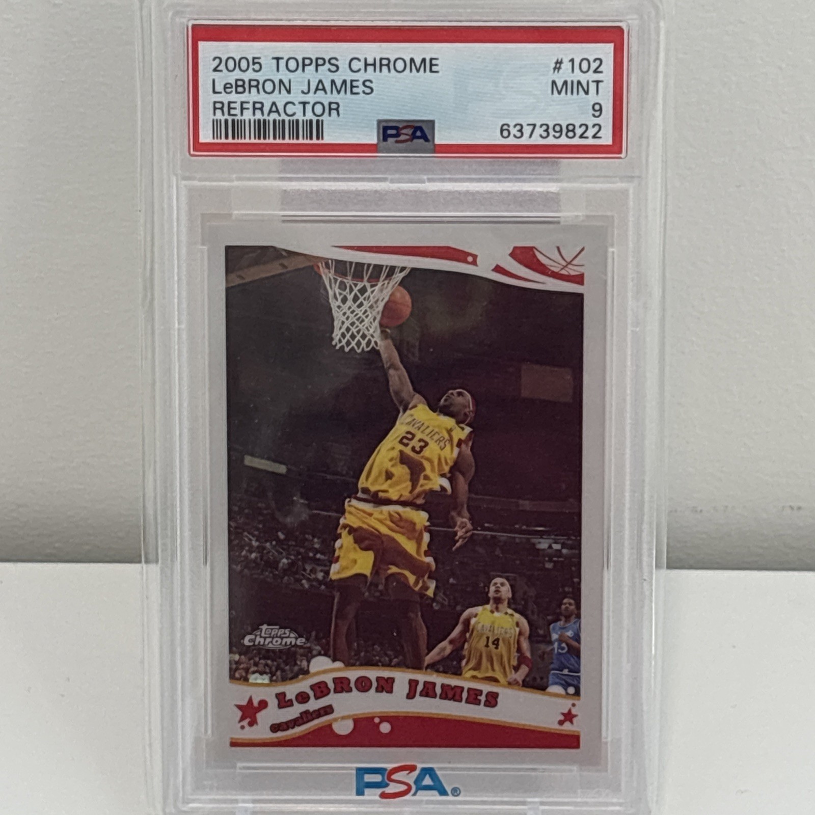 2005-06 Topps Chrome - LeBron James #102 Refractor /999