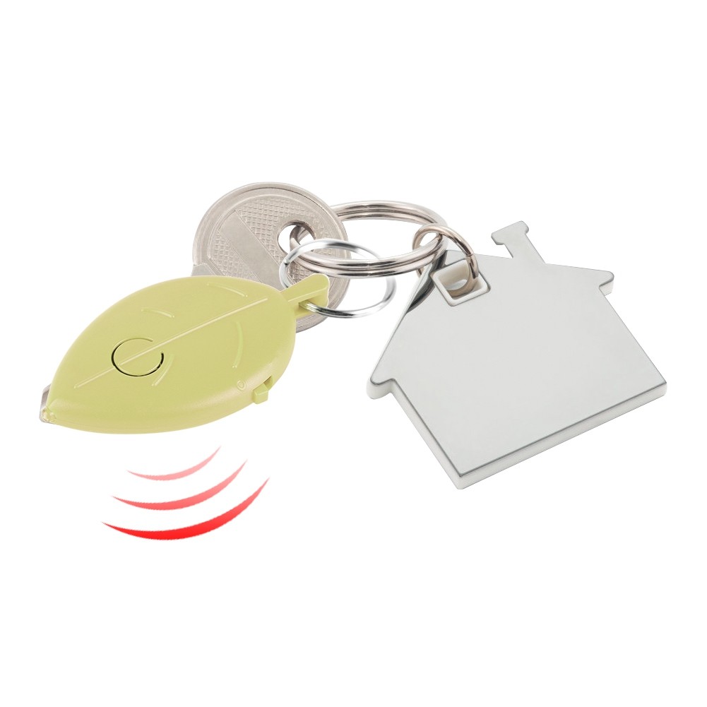 Whistle Voice Control Key Finder Anti Lost Keychain Locator Tracer Leaf Shape