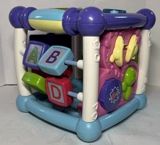 Vetch Busy Learners Activity Cube, Purple Tested Works Kids Toy