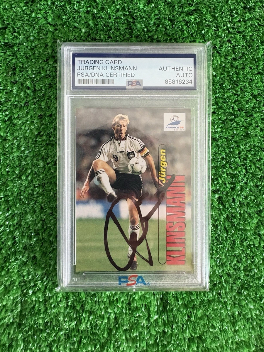 クリンスマン　直筆サイン Jurgen Klinsmann Soccer Sports Trading Cards & Accessories