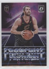 2018-19 Panini Donruss Optic Franchise Features Purple Prizm Kevin Love #14 4v9