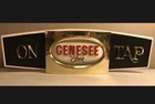 Vintage Rare Genesee Beer On Tap Sign Thomas A Schutz Co