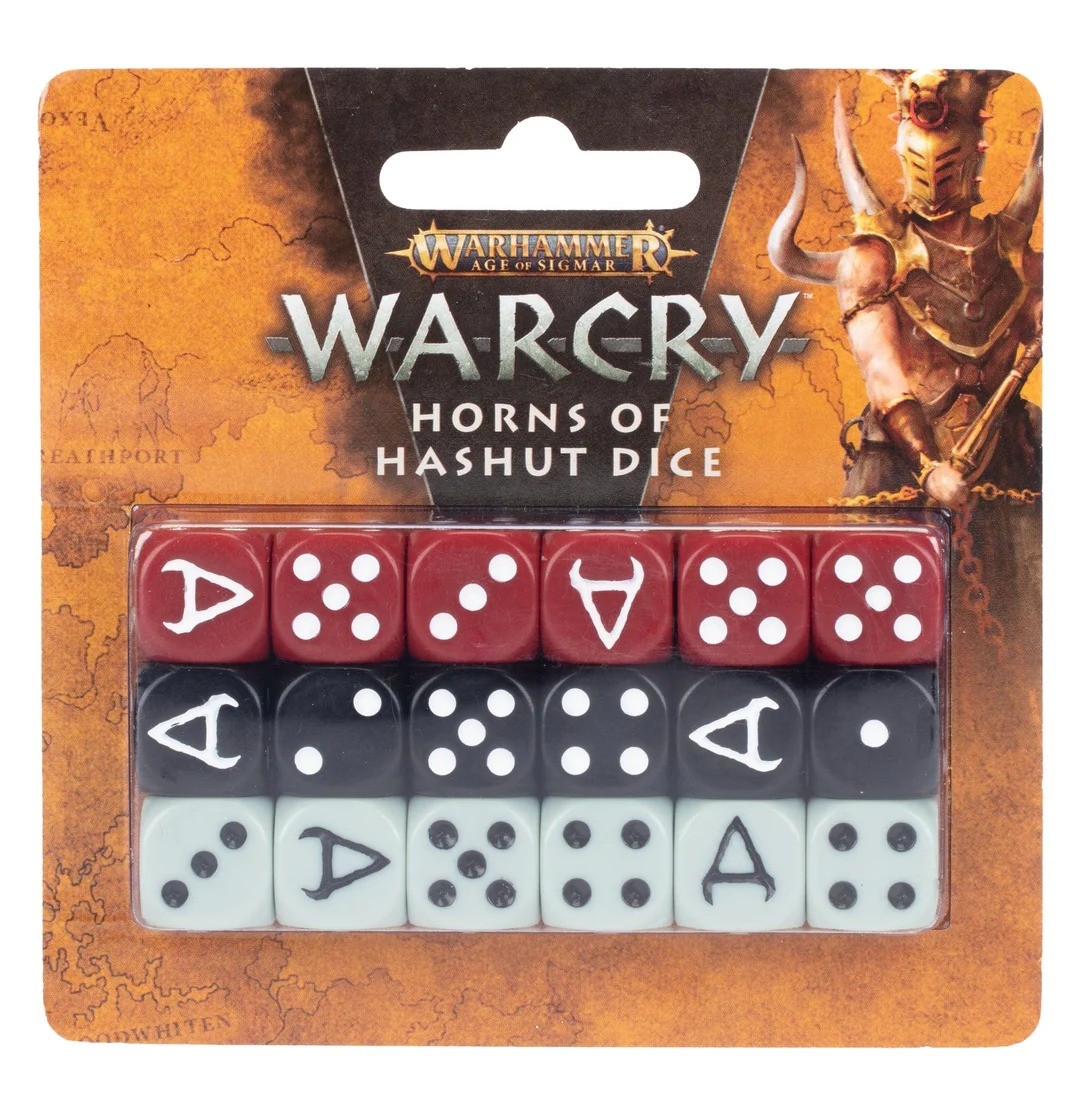 Игровая мастерская Warhammer Age of Sigmar Warcry: Рога Хашута Dice GWS 111-91