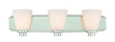 Dolan Designs 3403-26 Southport 3 Light 24 inch Chrome Bath Vanity Wall Light