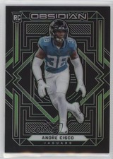 2021 Panini Obsidian Rookies Electric Etch Green /50 Andre Cisco #189 0n8h