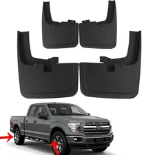 Front and Rear Mudguards Splash Mud Flaps Mudflaps for Ford F150 F-150 2015-2020