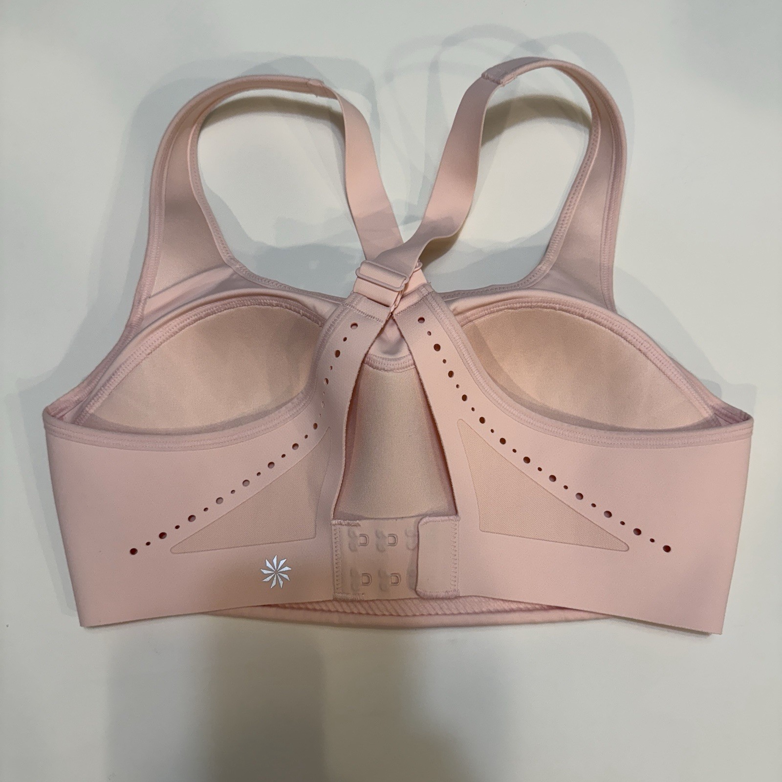 Débardeur De Sport Athleta Dot Invigorate - Rose Lilas Clair - Taille M Avec Soutien-gainte Intégré - Neuf Étiqueté