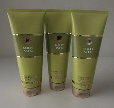Bath  Body Works 3 PACK  GUILTY AS FIG  Ultimate Hydration Body Cream 8fl oz,