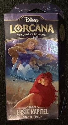 Lorcana Erstes Kapitel Starter Deck Neu OVP Deutsch Inkl Booster