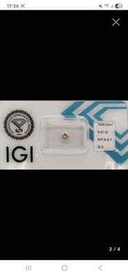 Natural Diamond 0,41 CT