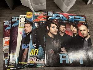 Epic AP magazine lot ICONIC covers AFI Punk Hardcore MAKE OFFER