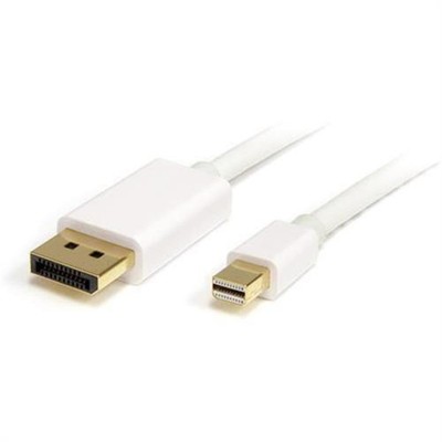 StarTech.com MDP2DPMM2MW Mini DisplayPort/DisplayPort Adapter Kabel 2m St/St