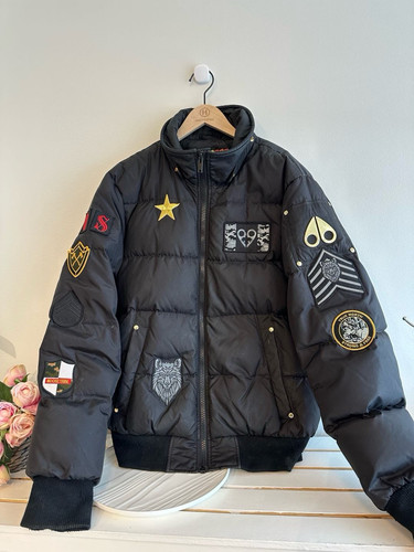 Black moose knuckle bomber - Gem Black moose knuckle bomber - Gem