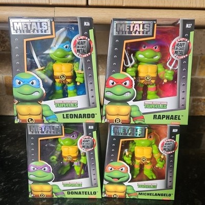 4er Set TMNT Jada Metals Die Cast M36/37/38/39 Leonardo Raphael Donatello Miche