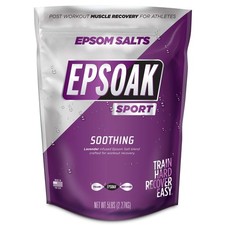 Epsoak Sport Epsom Salt 5 lb. USP Magnesium Sulfate with Lavender Scent Resea...