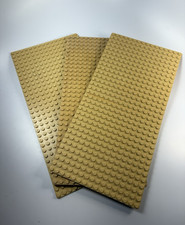 Lego 16 x 32 TAN Placa Base Stud Placas Base - LOTE DE 3 | Retirado | RARO