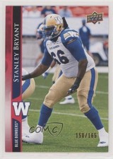2021 Upper Deck CFL Red 150/165 Stanley Bryant #7 z6b