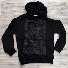 Alexander McQUEEN  Mens Black Hoodie Size  M