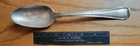 Gorham Sterling Silver Serving Spoon 71 g R Monogram  RARE Pat 1900 H in diamond