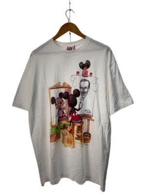 Disney VINTAGE 90s/MICKEY MOUSE Norman Rockwell PARODY/T Disney VINTAGE 90s/MICKEY MOUSE Norman Rockwell PARODY/T