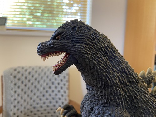 X-Plus Godzilla 1989 Toho 30 cm series Godzilla vs Biollante Used JP release - Picture 22 of 24