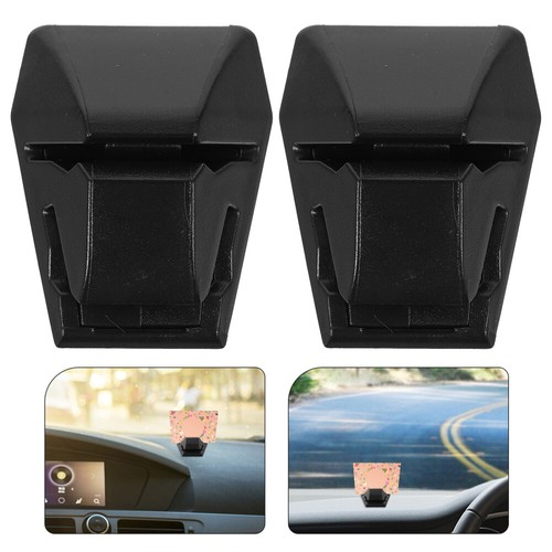 2pcs Car Parking Ticket Holder Car Clip Self Adhesive Tickets Clips Car - 第 11/12 張圖片