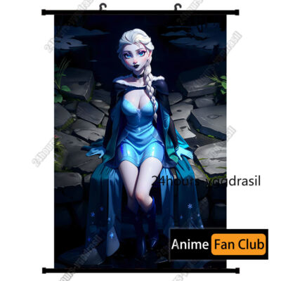 Anime Poster Role Dark Queen HD Wall Scroll Painting 60x90cm