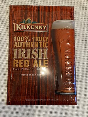 Kilkenny Irish Beer Blechschild, 20 x 30 cm, gewölbt & Motiv geprägt