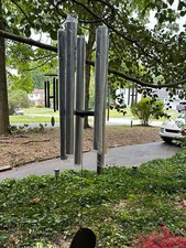 Beautiful Tones Smoky bars, Tree of Life, vintage style Wind Chime, 63 inches