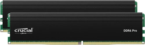 Crucial Pro DDR4 RAM 64GB Kit (2x32GB) 3200MHz, Intel XMP 2.0, PC Memory