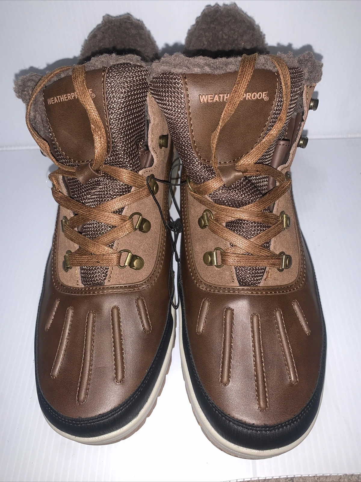 Weatherproof Mens Landon Sneaker Boot Brown Size 13M